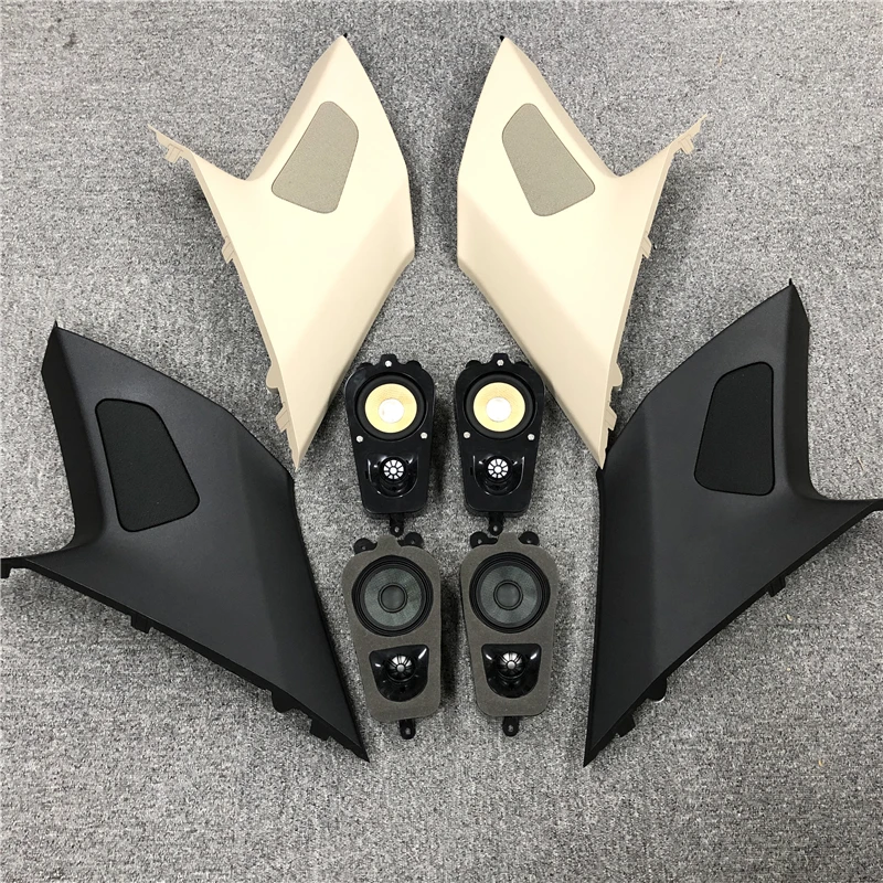 

Автомобильный задний динамик объемного звучания, чехол для BMW X5 F15 X6 F16, высококачественный аудиодинамик, труба, звуковая головка, высокие частоты, декор