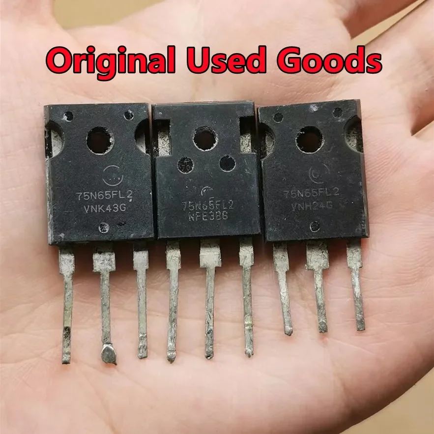 10pcs/lot  75N65FL2 NGTB75N65FL2 75N60FL2 75A 650V IGBT T0-247 Original Goods