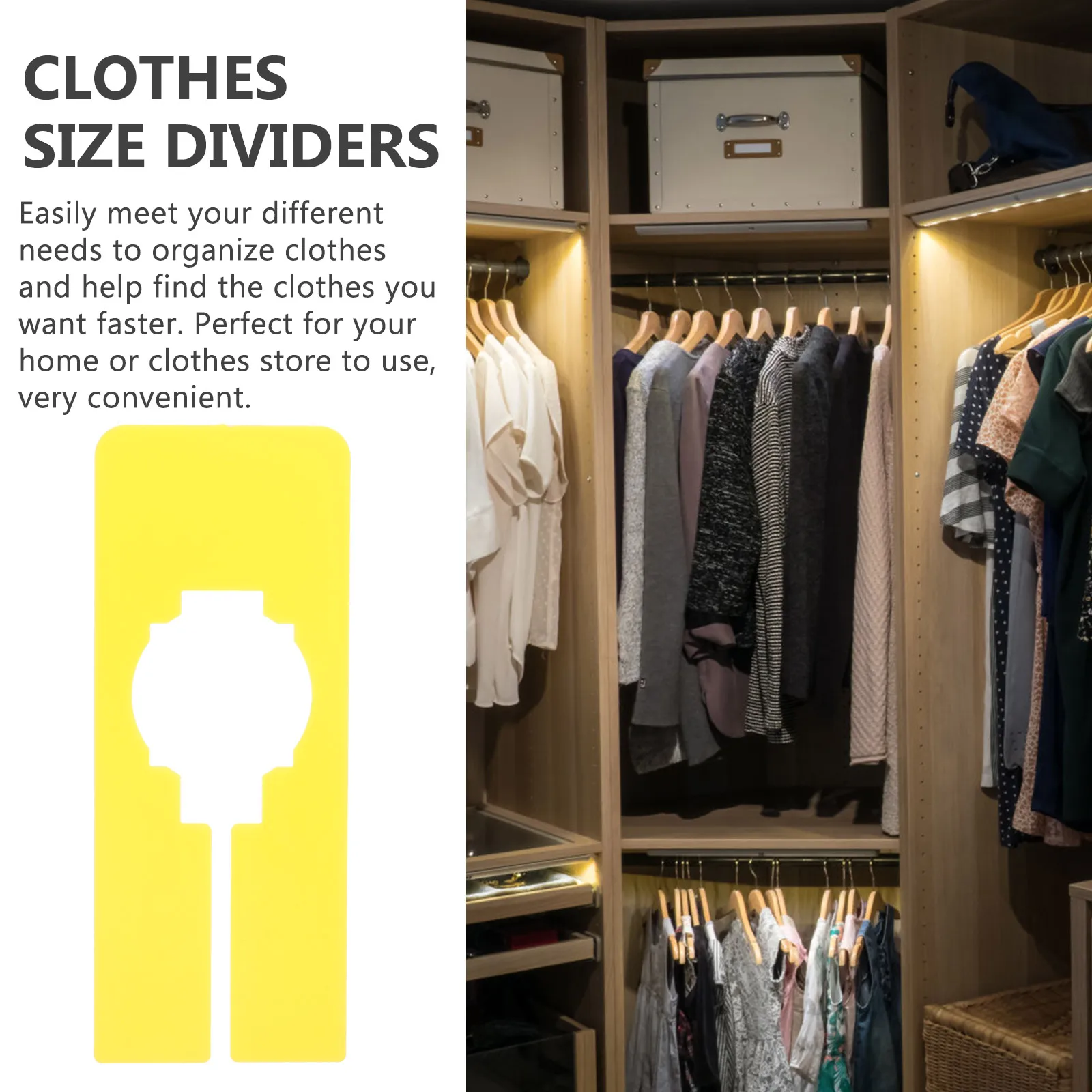 

10 Purple Dividers for Closet ganization Efficient Storage Clothing Size Separators Rack ganizers Premium