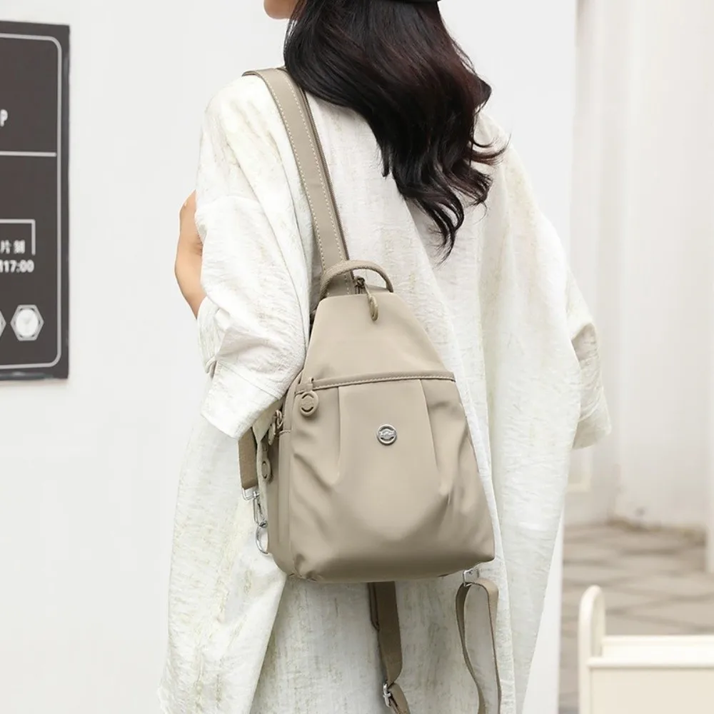

Fashion Oxford Fabric Backpack Large Capacity Multi Layer Travel Bag Multi-purpose Waterproof Chest Bags Unisex