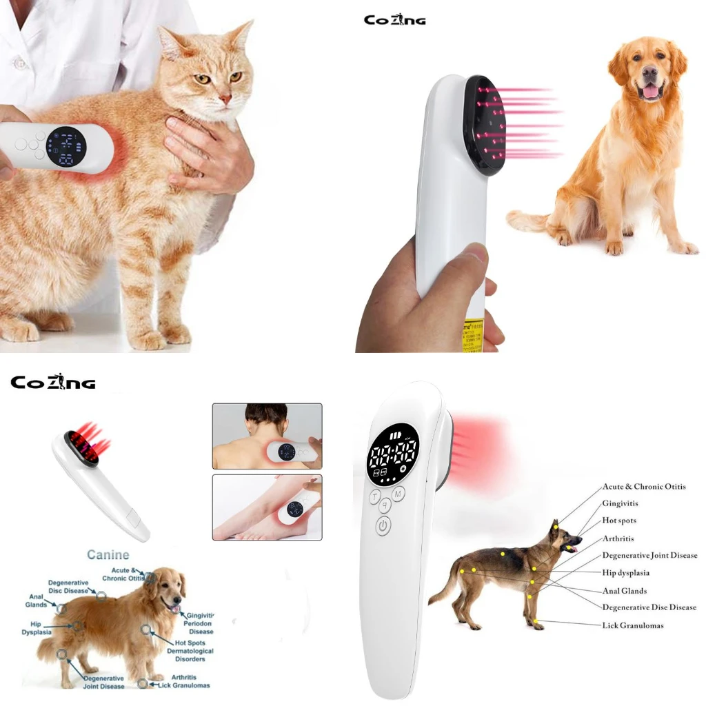 

Rechargeable Handheld LLLT 650nm & 808nm for Chronic Condition Support
