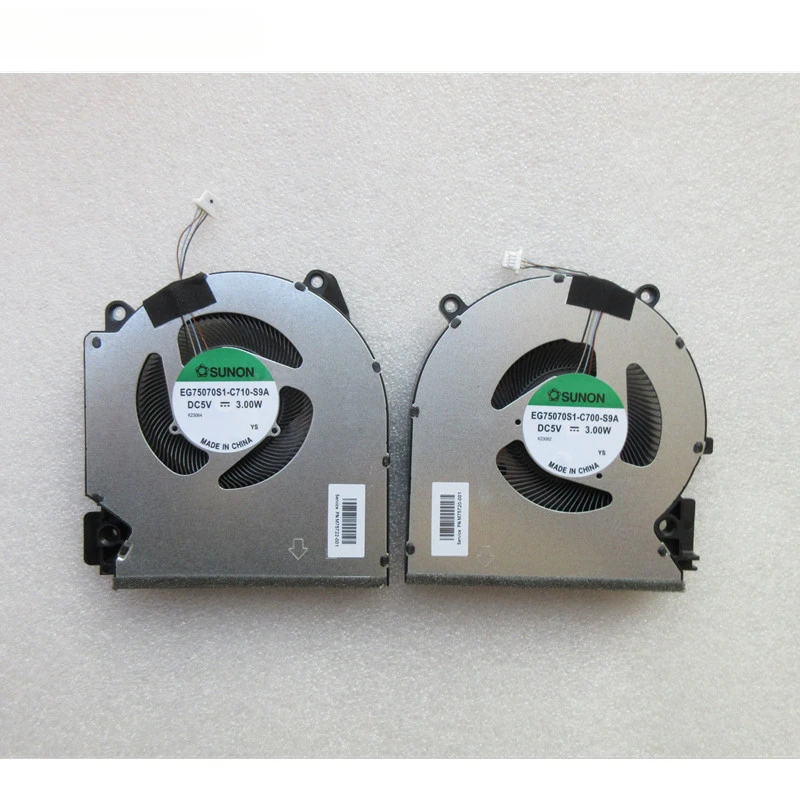 

Replacement New Laptop CPU + GPU Cooling Fan for HP Victus 16-D 16-E 16-e0011ns TPN-Q263 Series 60W