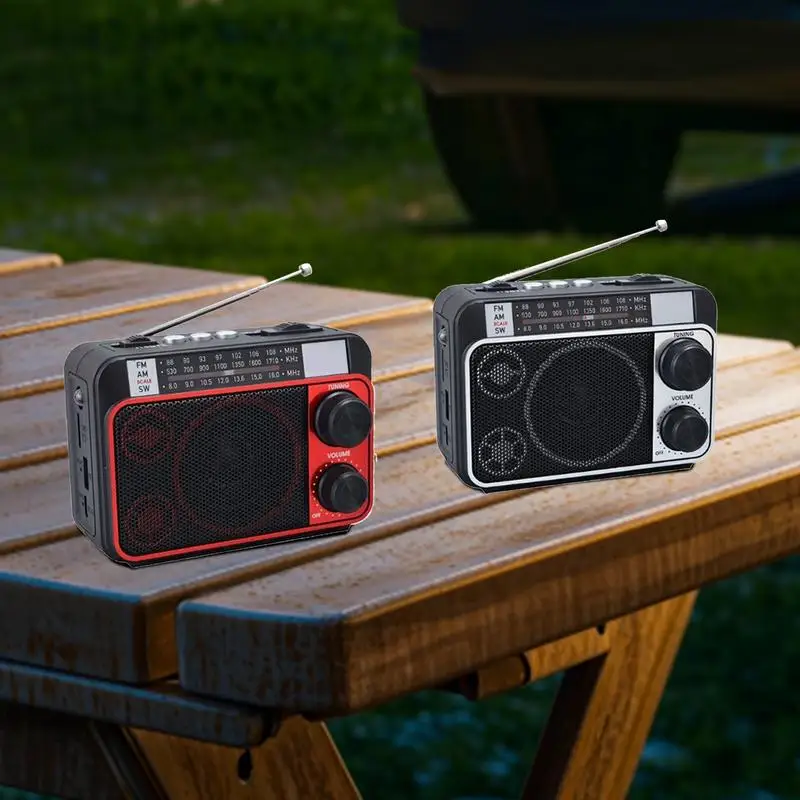 

Портативный солнечный радиоприемник Am/Fm-радио музыкальный плеер с легким инструментом для оповещения о погоде на открытом воздухе с долговечной батареей для прогулок