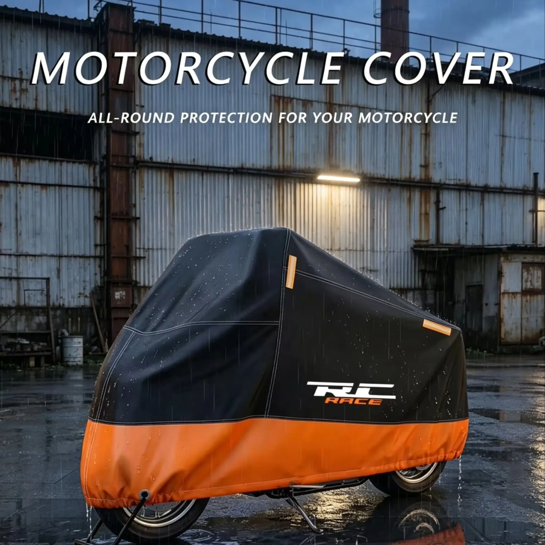 

Для KTM RC 990 R / RC 390 GP / RC 125 / RC 200, водонепроницаемый, ветрозащитный, солнцезащитный, пылезащитный чехол, сверхпрочный, для использования на открытом воздухе, защита от УФ-излучения.