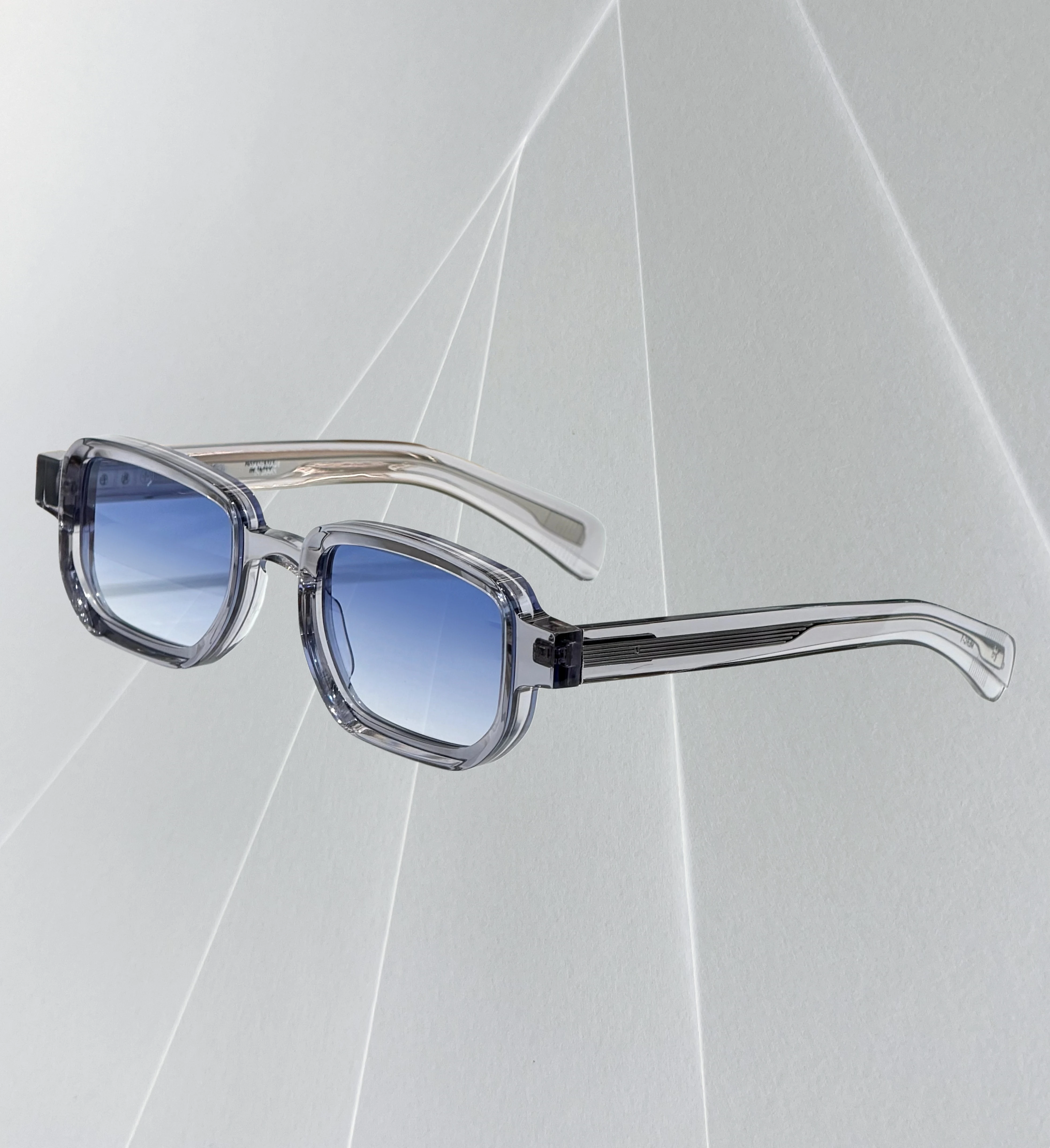 2026 Handmade Acetate Sunglasses High Quality UV400 Outdoor Personalized Eyeglasses 48-22-143