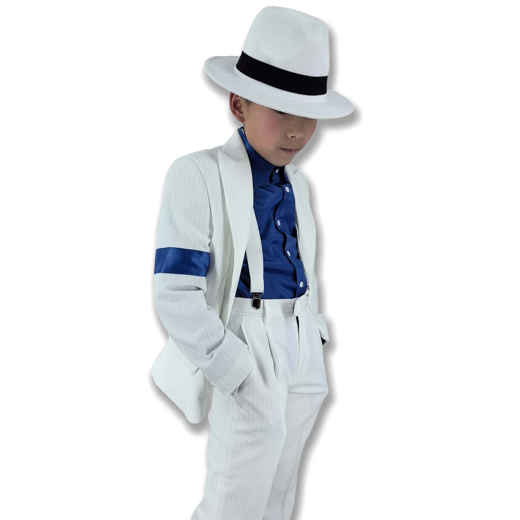 Role-player Michael Jackson Kids Smooth Criminal Suit Ourift - Pro Series-for Brithday Halloween Christmas