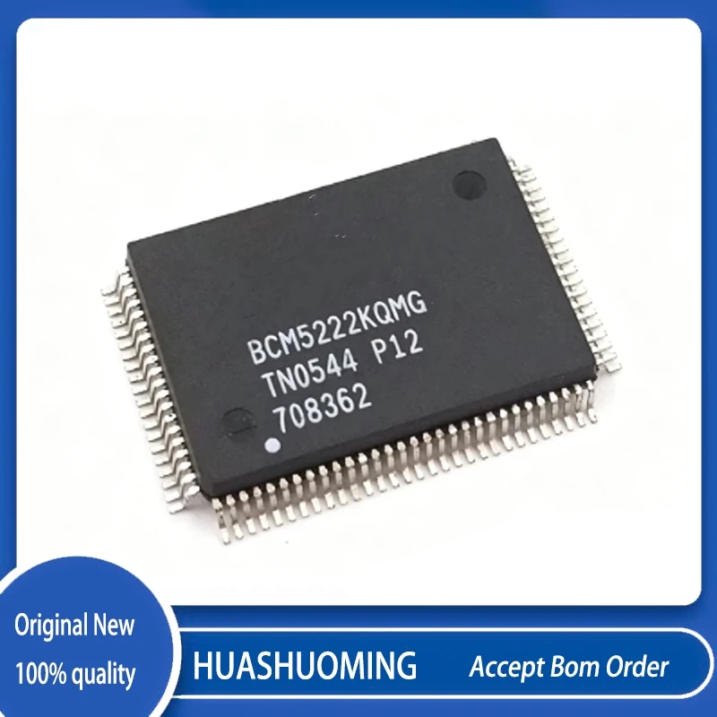 2Pcs/Lot BCM5222KQMG BCM5222KQM BCM5222  QFP-128