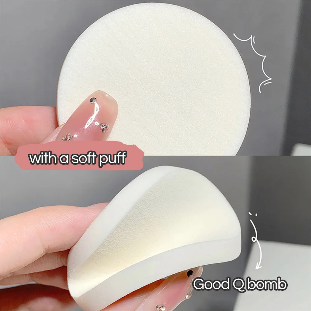 GEGE BEAR Milk Cute Pressed Powder Oil Control Matte Setting Poreless Translucent Finishing Powder for Soft Focus Effect