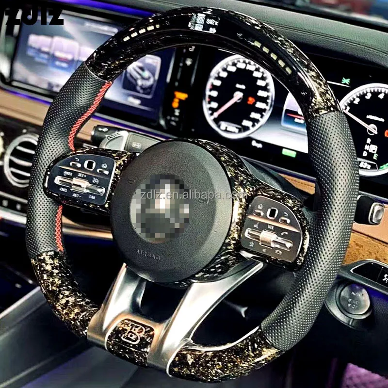 

For Mercedes Benz AMG carbon fiber steering wheel w204w205w212w213 All models can be customized