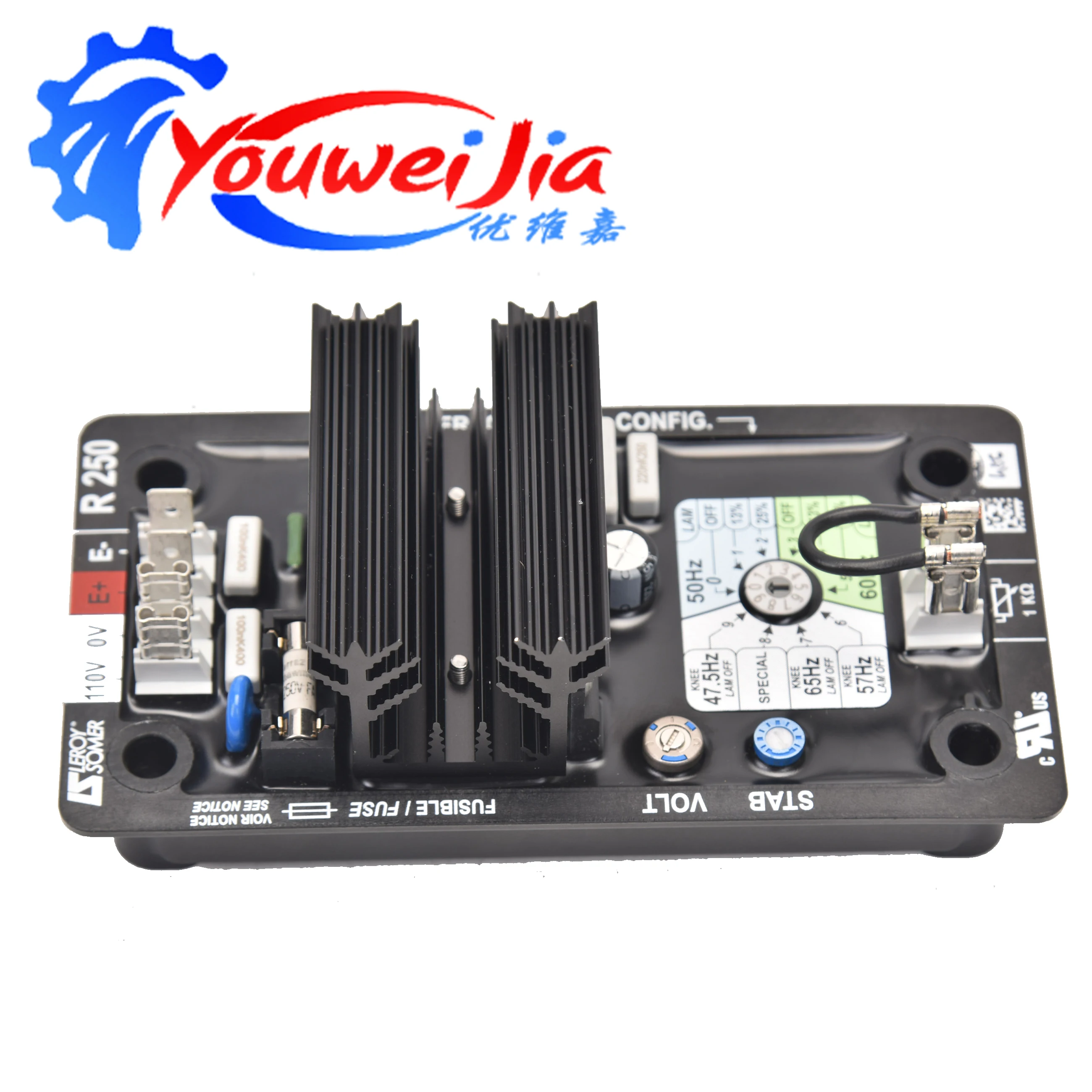 

Генератор AVR R250, автоматический регулятор напряжения, стабилизирующий модуль управления, панель, детали дизельного генератора