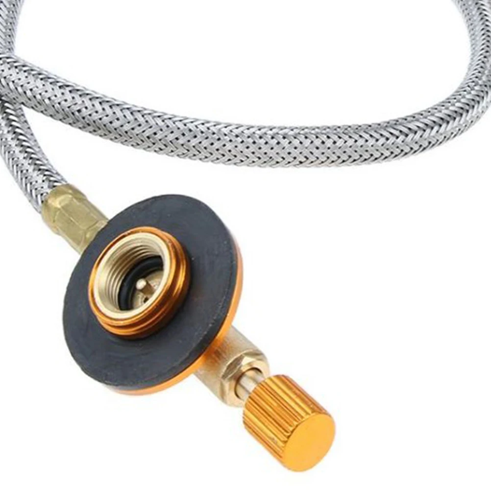 

Gas Tank Inflation Valve Stove Adapter Refill Tool Camping German St Metal Connector LPG Bottle Conversion Welding Equipment