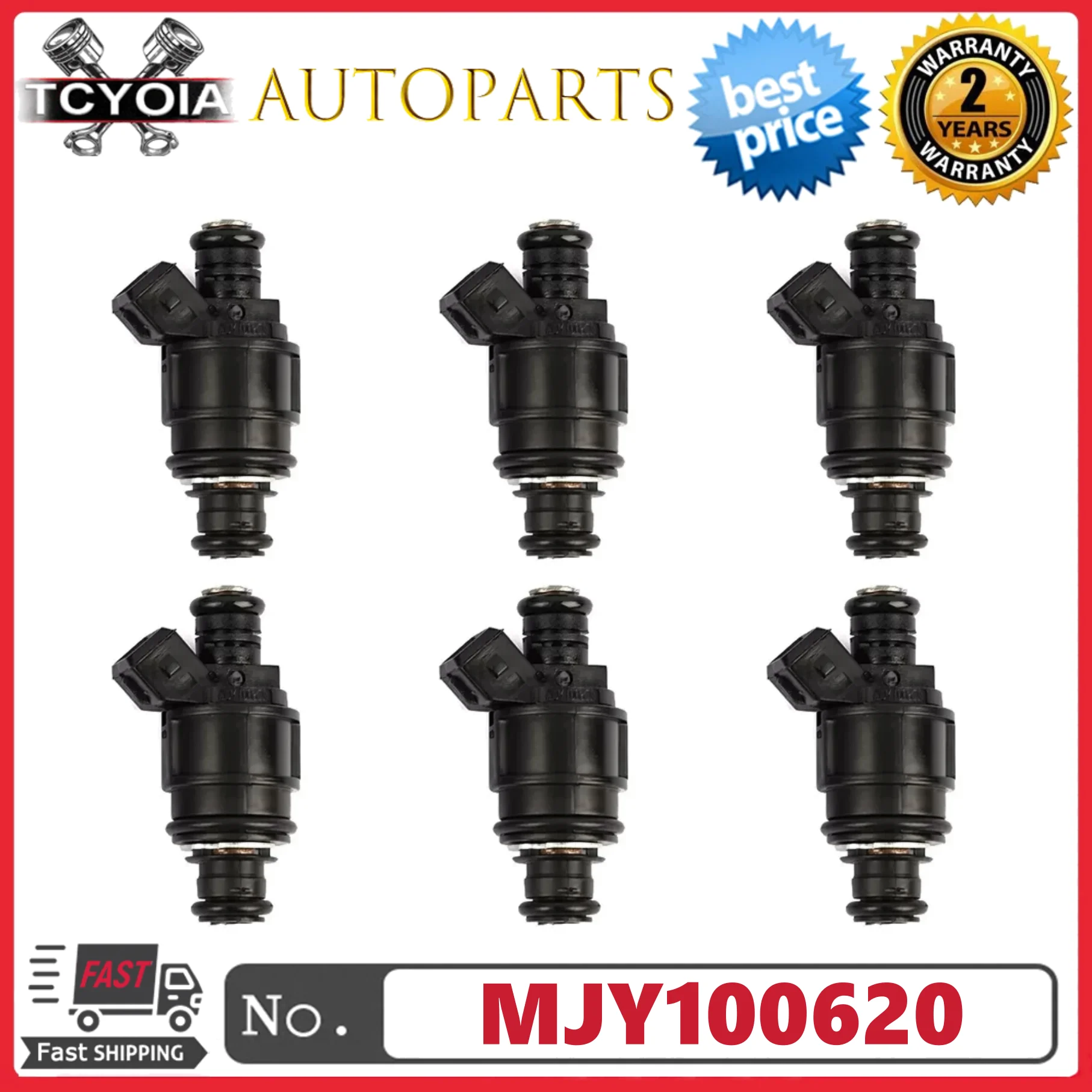 

6 шт./лот Топливные форсунки MJY100620 817456 MJY100620L FJ863 для Land Rover Freelander 2.5L V6 2002-2003 гг.