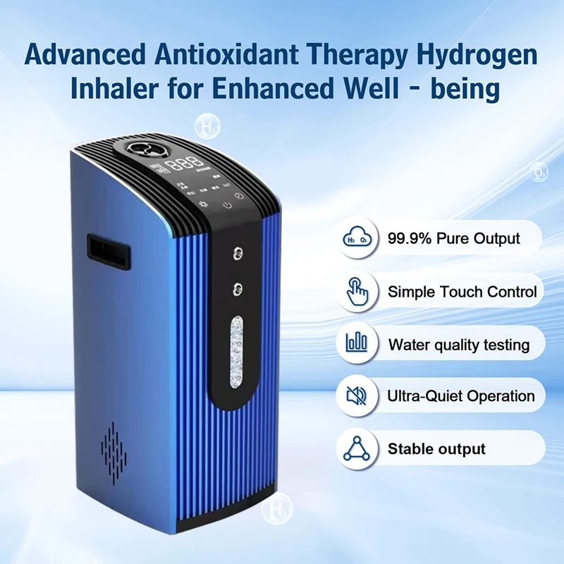 Physiotherapy Hydrogen Inhalation Machine 400ML 900ML1500ML Molecular H2 inhaler Therapy Hydrogen Water Generator Health Care