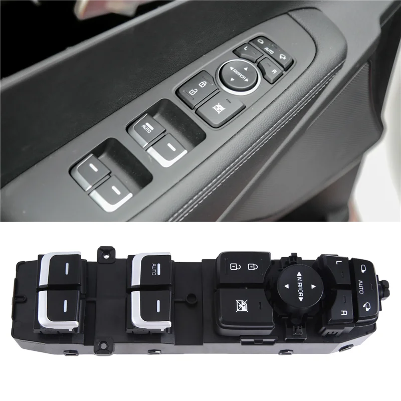 

A90Q-93571-C5100 Car Driver Side Left Power Window Main Switch Auto Replacement Parts For Kia Sorento 2014-2017 93570C5100 93571