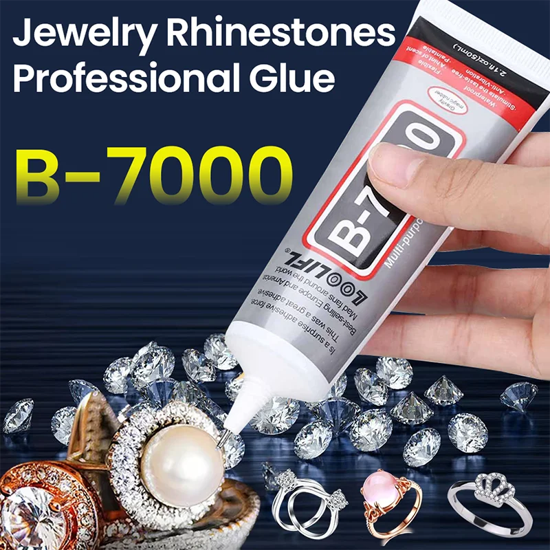 B7000 Jewellery Rhinestone Glue DIY Craft Accessories Mobile Phone Cases Touchscreen Glass Repair Liquid Super Adhesive