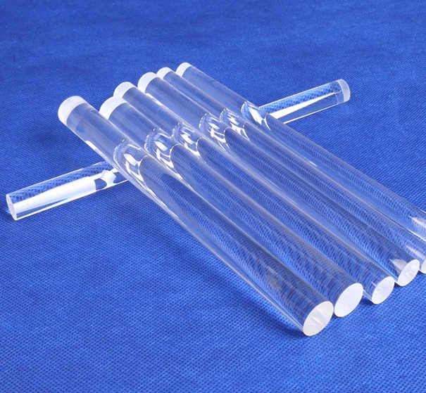 Quartz Glass Rods High Purity Polishing Clear 8mm 3mm 4mm 5mm 7mm 8mm 10mm 25mm Quartz Crystal Clear Polished Glass Wands