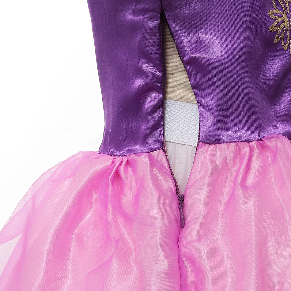 Disney Rapunzel Prinzessin Mädchen Kleid Fantasien Halloween Hochzeit Cosplay Kostüm Karneval Geburtstags feier Ballkleider für 2-10 Jahre