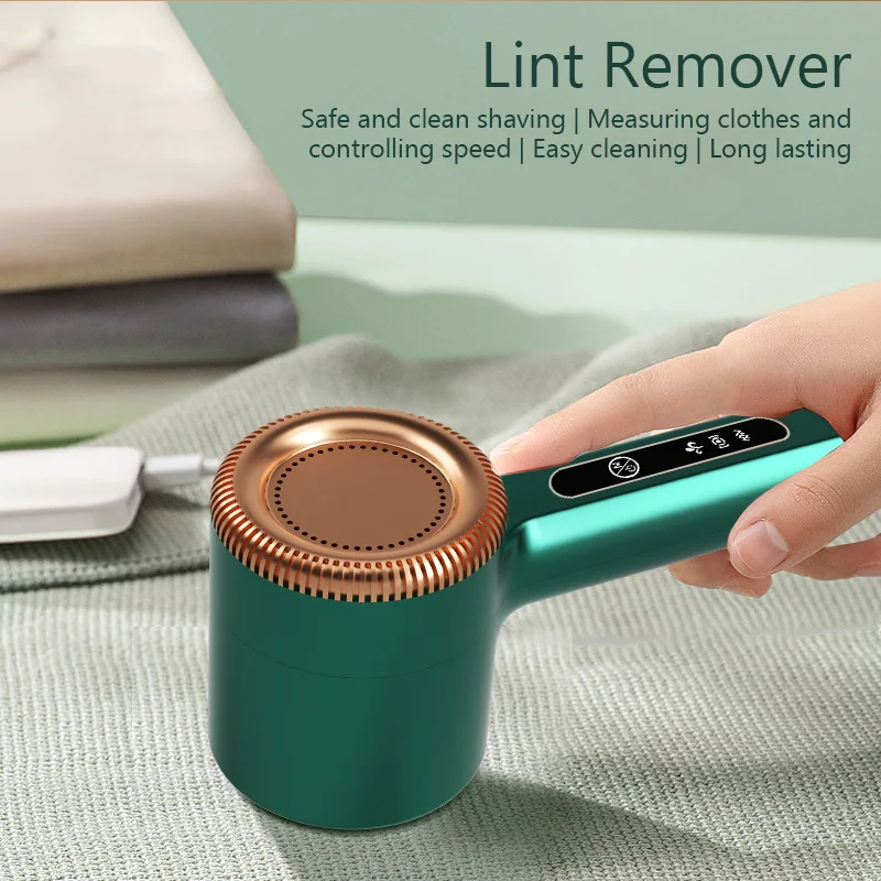 

Lint Remover For Clothing Rechargeable Hair Ball Trimmer Fuzz Pellets Clothes Sweater Fabric Shaver Home Electric Fluff Removers