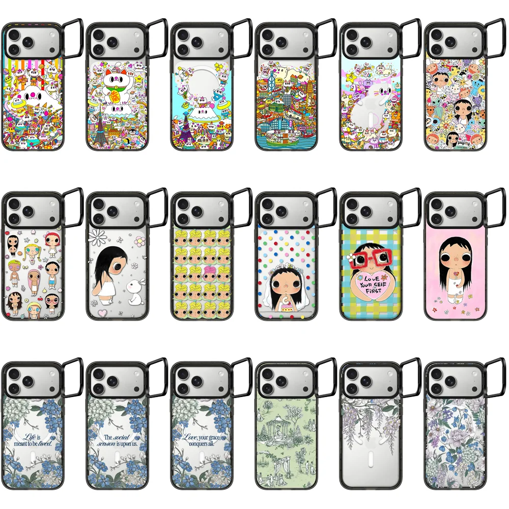 

6032914 Camera Ring Stand Impact Magnetic Case: Compatible with IPhone 17 16 15 14 13 12 Pro Max 17 Air