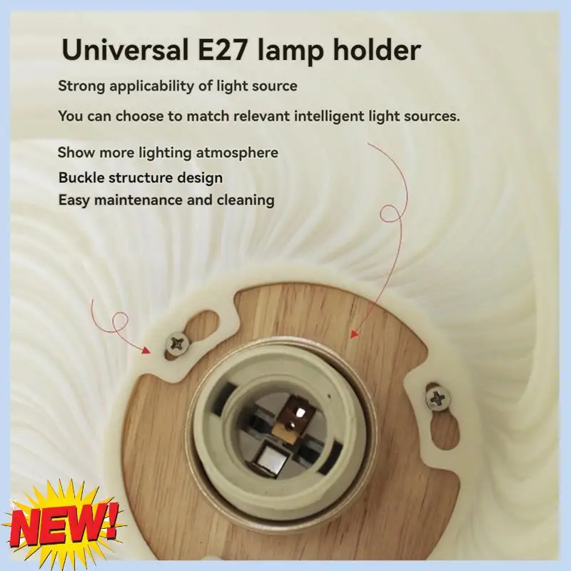 

AT14 Bedside Lamps For Nightstand Lamp Vintage Striped Small Night Light Vase Design Rechargeable Light