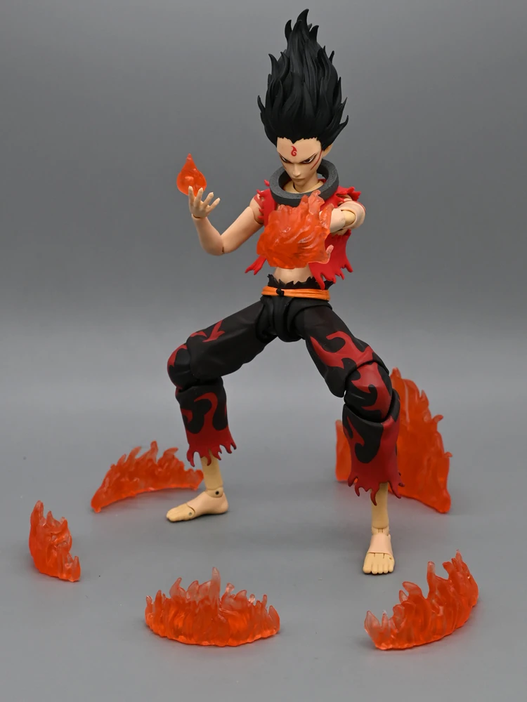 1/12 男兵士ロングショートミニグリーン炎モデルアクセサリー赤燃焼特殊効果おもちゃ 6 "ネージャオフィギュアシーン飾り