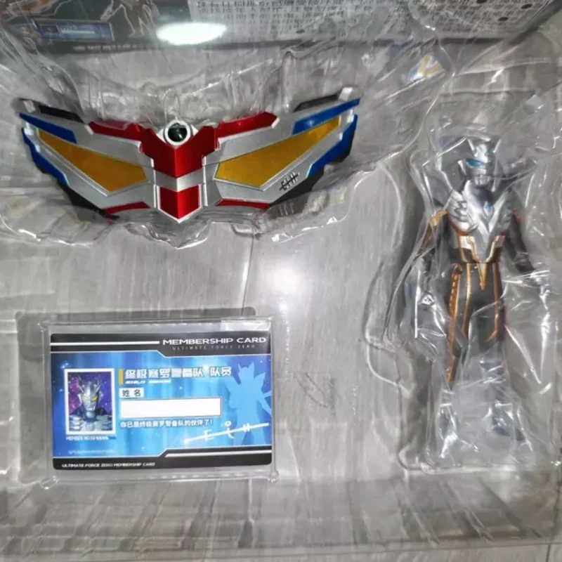 In Stock Original Bandai Ultraman Zero Glasses Special Set Led Light Sound Effect Collectible Anime Toys Collectors Ornaments