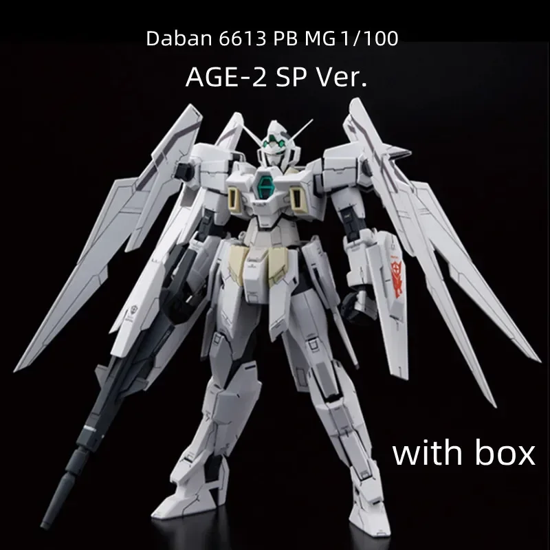 

Daban 6613 PB MG 1/100 Mobile Suit AGE-2 SP Ver. Japanese anime assemble Kits PVC Action Figures robots kids toys gifts