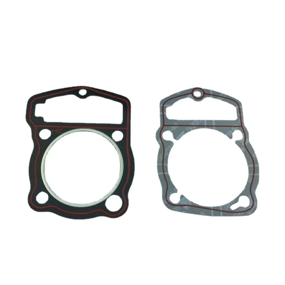 

STARPAD For Zongshen white machine CQR cabbage accessories CB250 motorcycle up / down cylinder head gasket cylinder head gasket