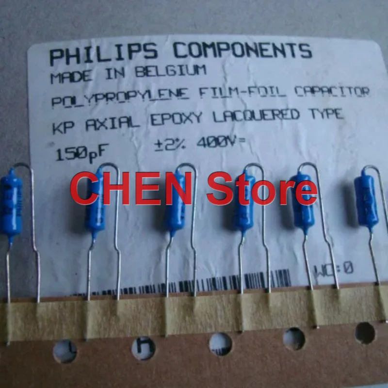 

20PCS/lot original VISHAY BC 150PF 400V 2% 4X10MM PH 150P 151 Tin film tin foil guitar capacitor free shipping