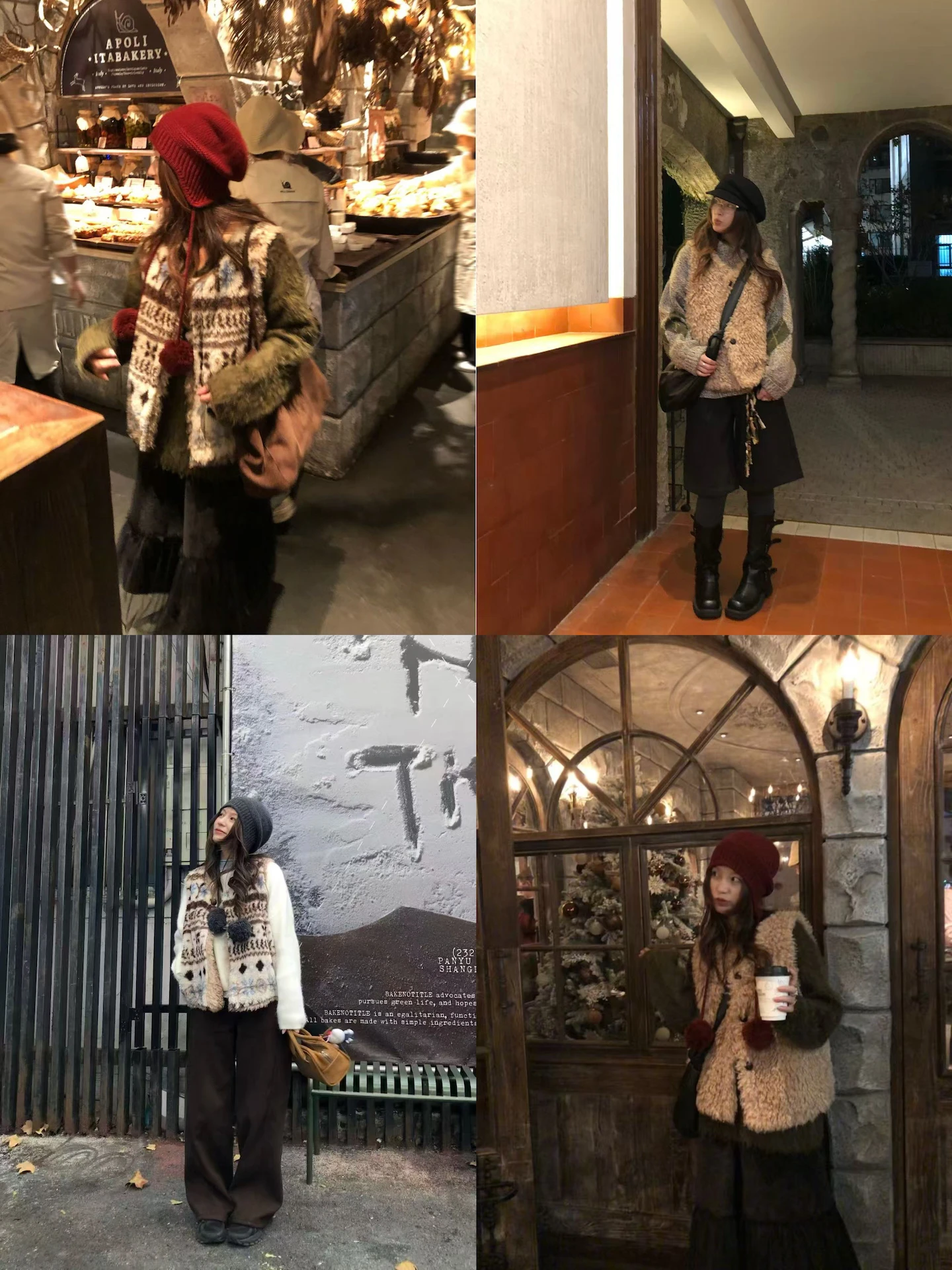 

Двусторонний жилет из меха ягненка Joyful Ferris Island, женская верхняя одежда, пальто для повседневной носки, стандартная длина, V-образный вырез, на одной пуговице