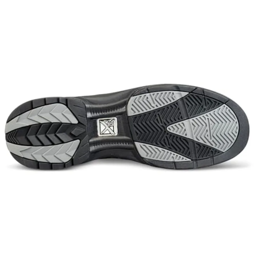 حذاء البولينج KR Strikeforce Admiral أسود/رمادي للرجال لليد اليمنى فقط لأداء البولينج للبطولة الاحترافية يستخدم الهندسة