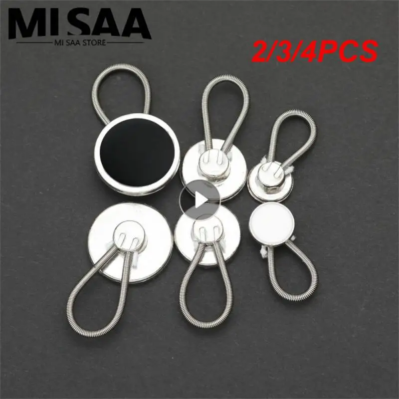 2/3/4PCS Fastener High-quality Durable Innovative Popular Trendy Best-selling Collar Button Extender Wardrobe 10mm Convenient