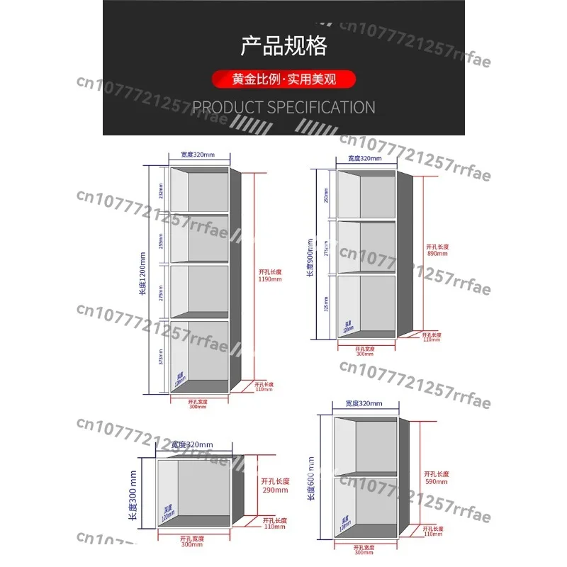 304 stainless steel into the wall niche vacuum plating embedded 201 stainless steel wall cabinet