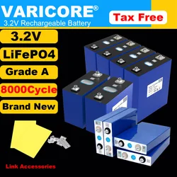 4pcs VariCore 3.2V 360Ah 340Ah 105Ah LiFePO4 battery 3C Lithium iron phosphate for 4S 12V 24V Golf Cart Yacht solar RV