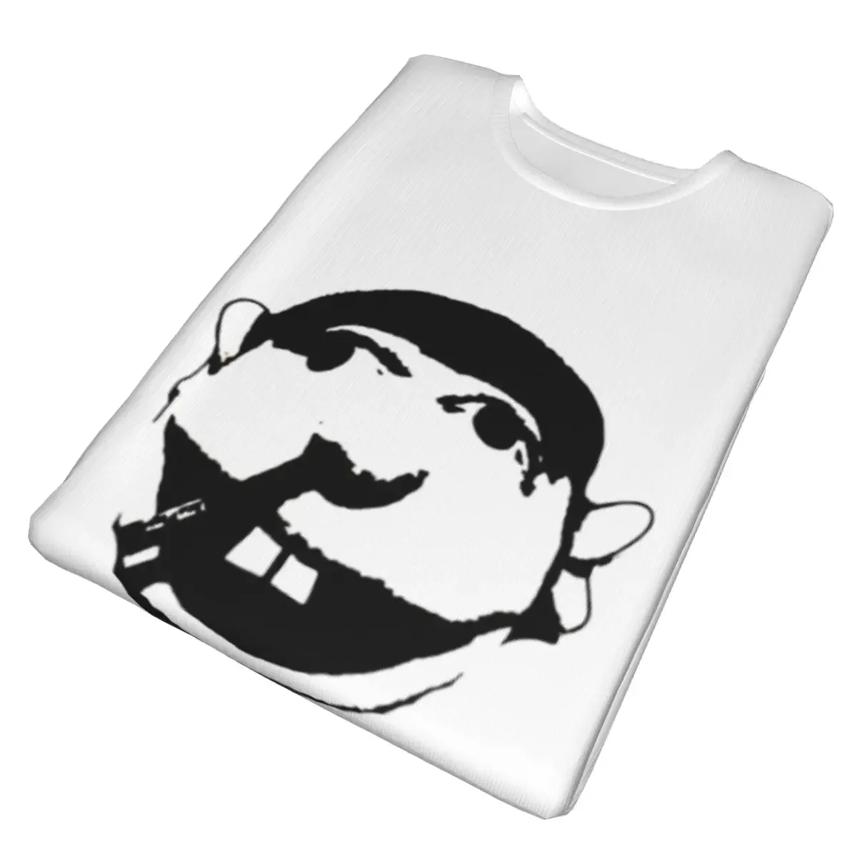 Camiseta 100% de algodón Jeffy Face Sml Rapper, camiseta clásica para hombre, camisetas de verano con cuello redondo para hombre, Tops