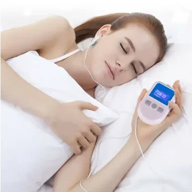 Low frequency pulse therapy device CES Insomnia sleeping treatment device