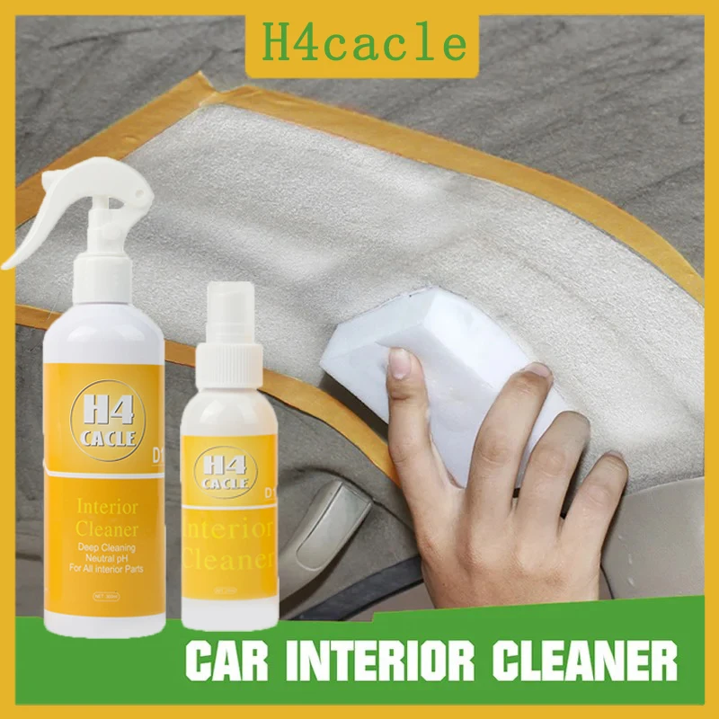 Car Upholstery Cleaner No-wash Headliner Cloth Leather Seats Decontamination Cleaning Refurbishment Spray Car Seat Cleaner