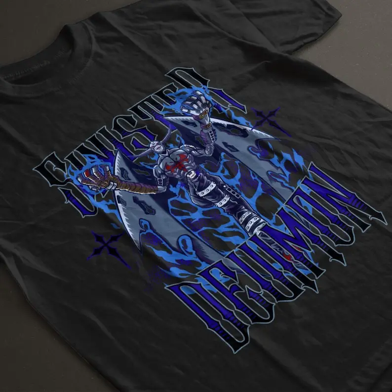 Sinister Devimon's: Dark Theme Digimon T-shirt Unisex shirt