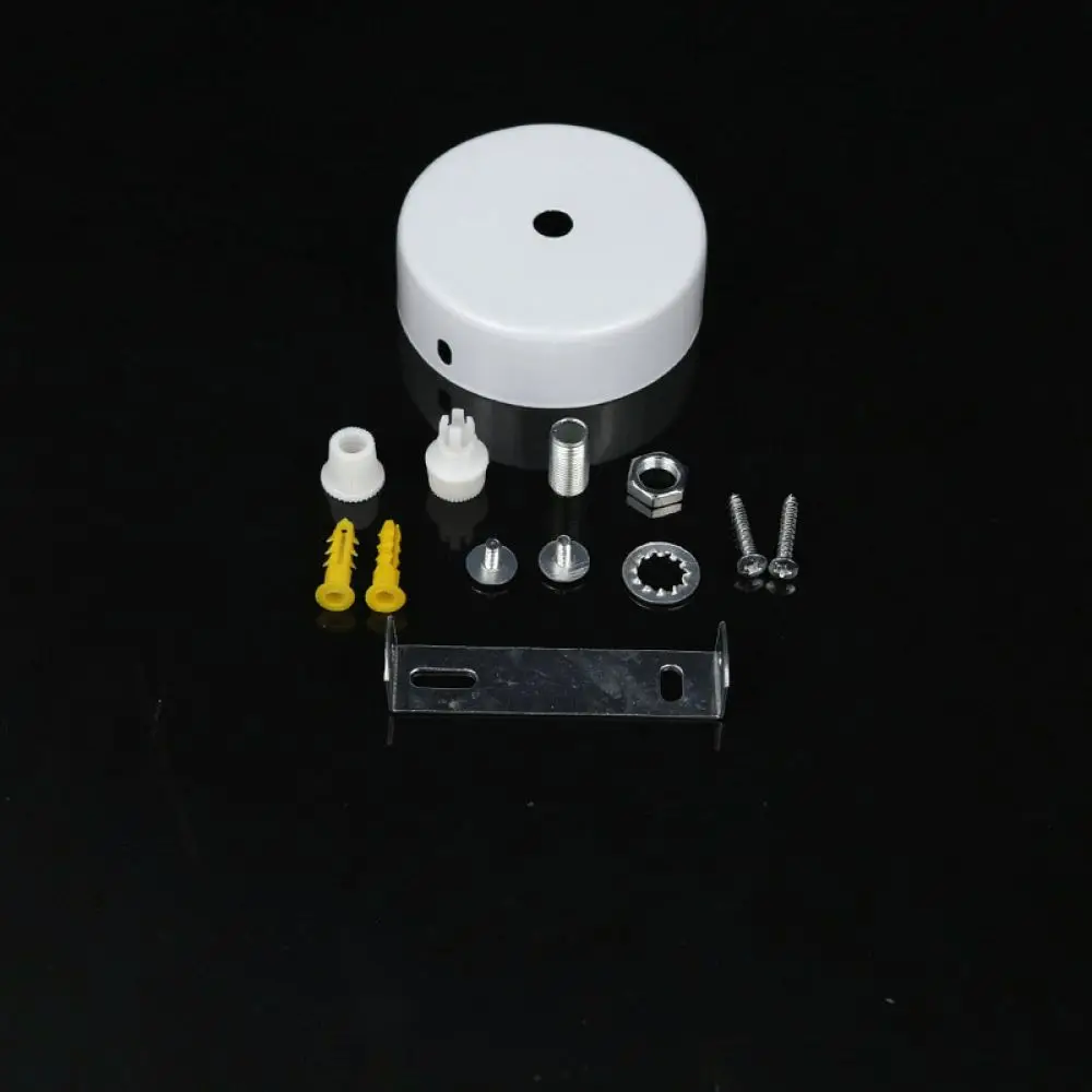 Sturdy Ceiling Canopy Kit For Chandelier Light Base Replacement Parts Round Mount Plate Hardware Accessory For Home
