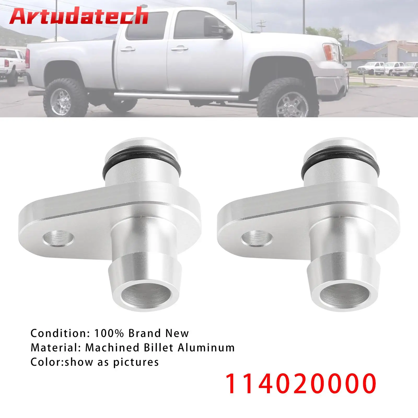 

Фитинги для ремонта сапуна картера Artudatech для GM GMC Duramax Diesel 6,6 л, автомобильные аксессуары