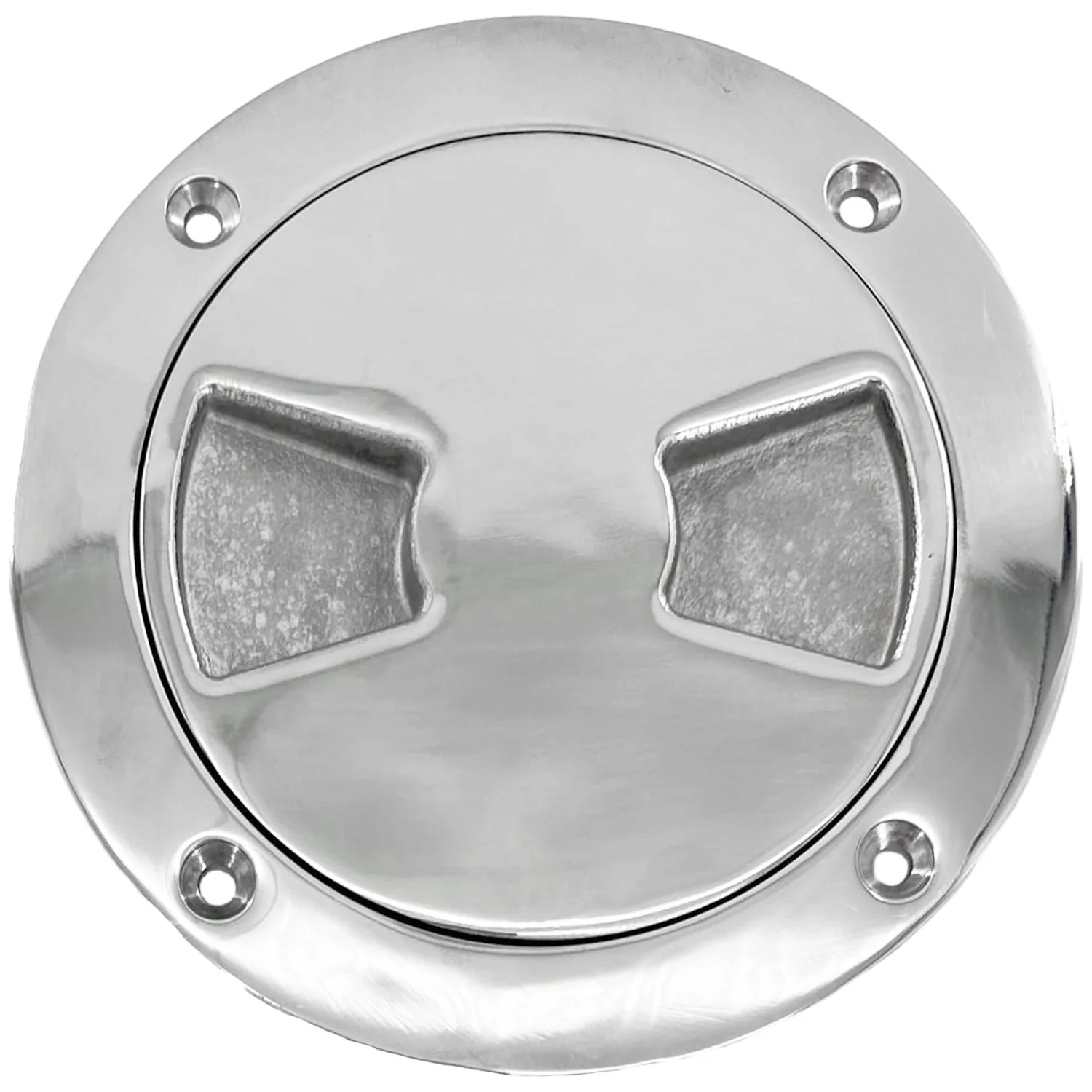 3/4/5/6 Inch Stainless Steel 316 Boat Deck Inspection Plate Round Deck Inspection Access Hatch Cover  for Yacht Marine