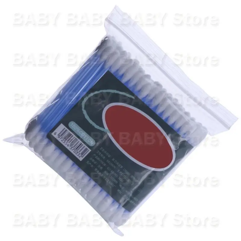 

Q81A Cotton Tip Sticks Soft, Gentle on Face, Makeup Removing Dust & Dirt Cotton Swabs