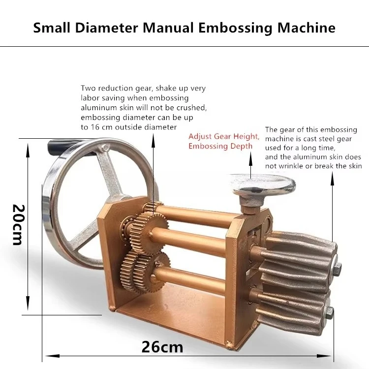 Manual small sheet metal flanging machine, iron sheet insulation curling machine, manual aluminum sheet biting tool