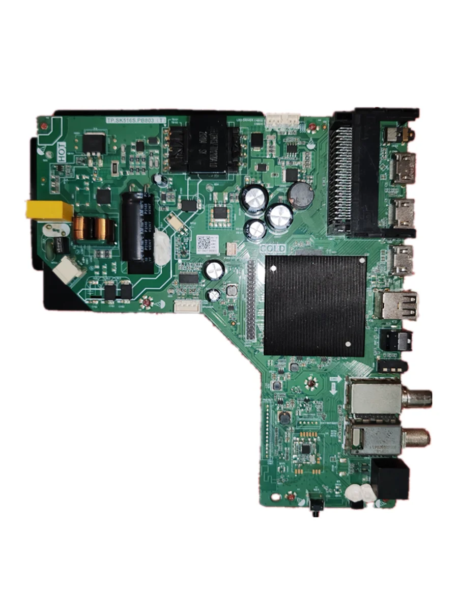 TP.SK516S.PB803(T) Scheda madre TV LED di rete WiFi con chip a 4 core Memoria 1g+8G che funziona bene per 37--42v 600ma