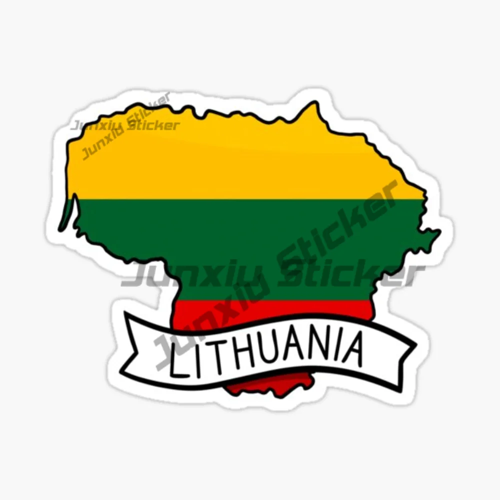 

Lithuania Shape Of The National Emblem Map Stickers Decorative Funny Decals Motorcycle Refit Stickers Accessories For Cars Truck