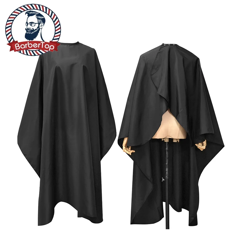 

Waterproof Haircut Cloth Salon Barber Black Cape Hairdresser Anti-Static Apron Hair Cut Hairdress Gown Hairdressing Coat