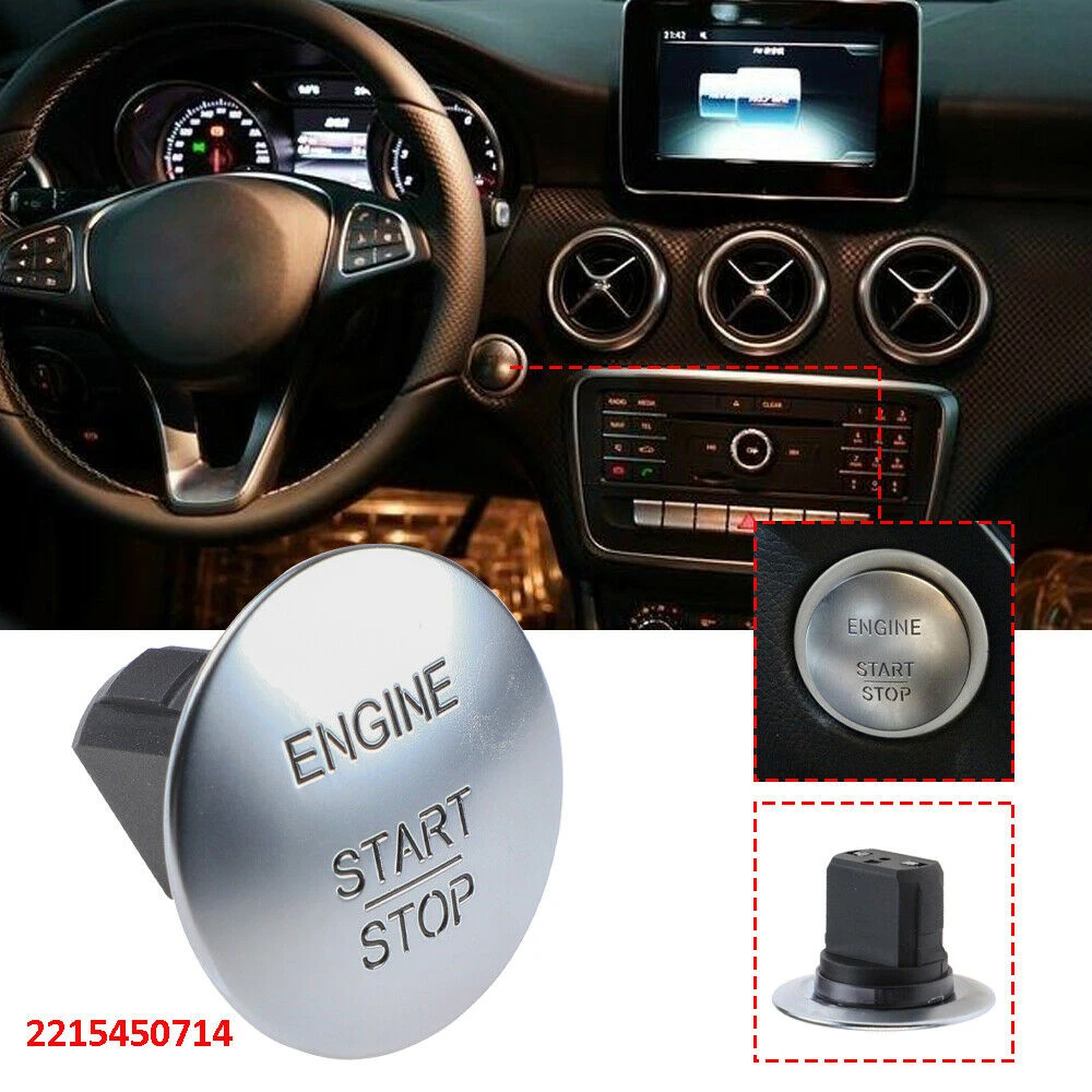 

New 2215450714 Fits Mercedes Benz Start Stop Push Button Ignition Switch Keyless