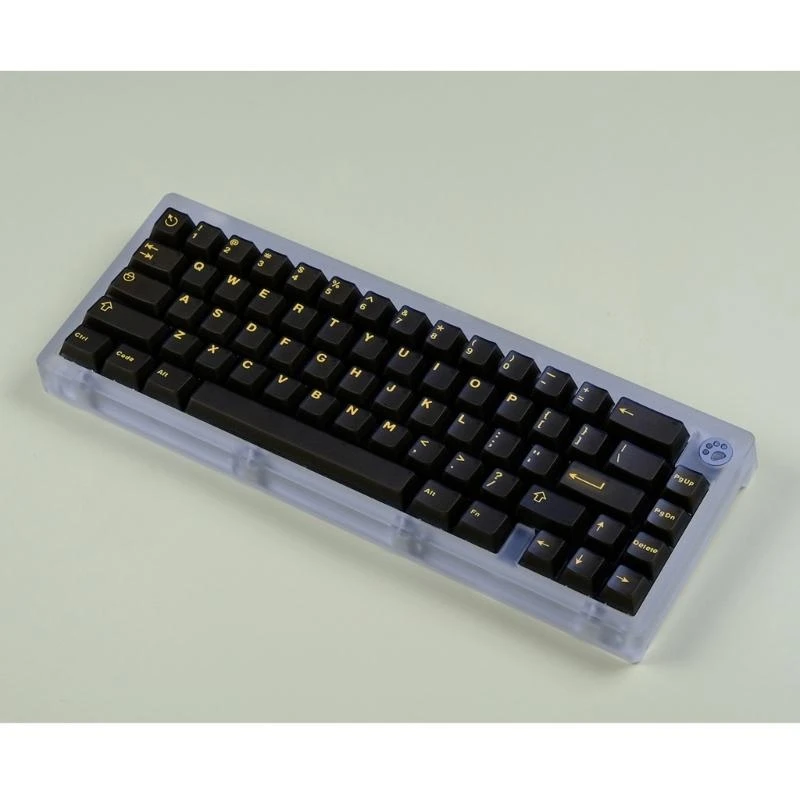 12PC -Schlüsselkaps 120 Tasten WOB Double ShotKeyCap Set für mechanische Tastaturschlüsselcap