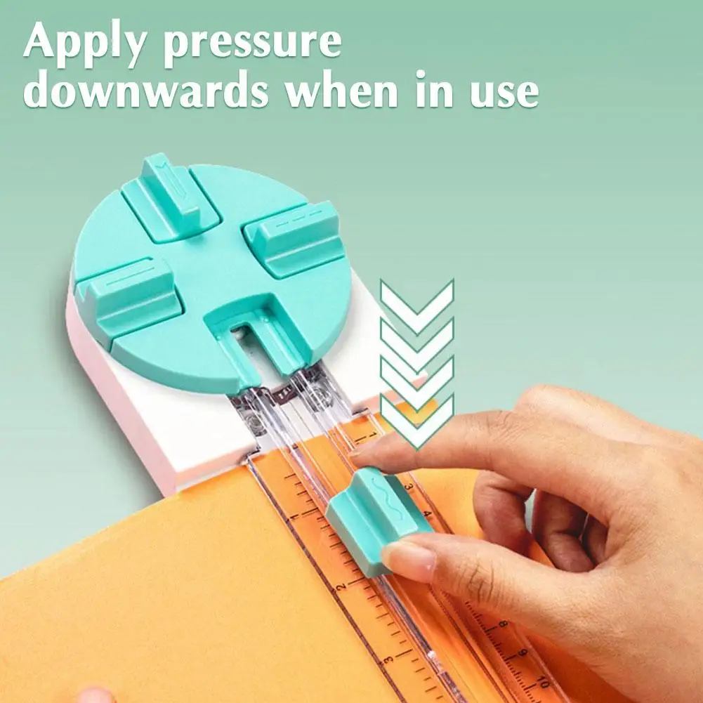 Multi-function Paper Cutter Creasing Machine 360-degree Rotary Paper Cutter 4 IN 1 For Hand-Cutting Card Art Tools R2S6