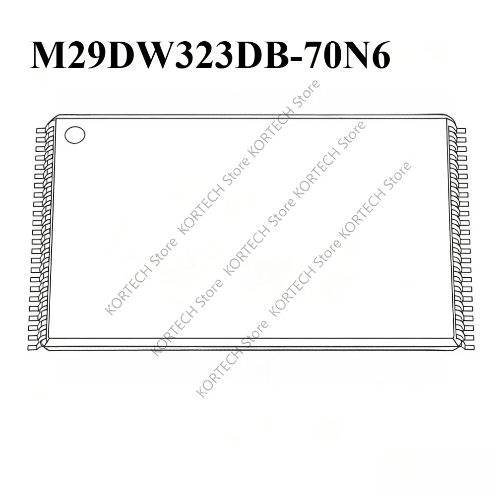 100pcs Brand new and original  M29DW323DB-70N6 IC integrated circuit one-stop electronic component BOM matching